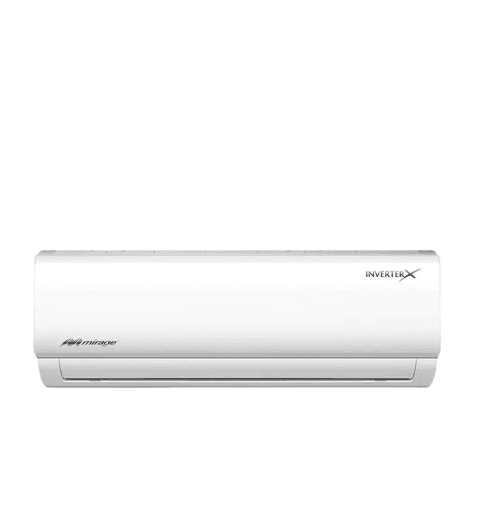 Mirage InverterX- solo frío 1.5 toneladas 220V — Incluye Instalación en Ciudad Guzmán, Jalisco y alrededores